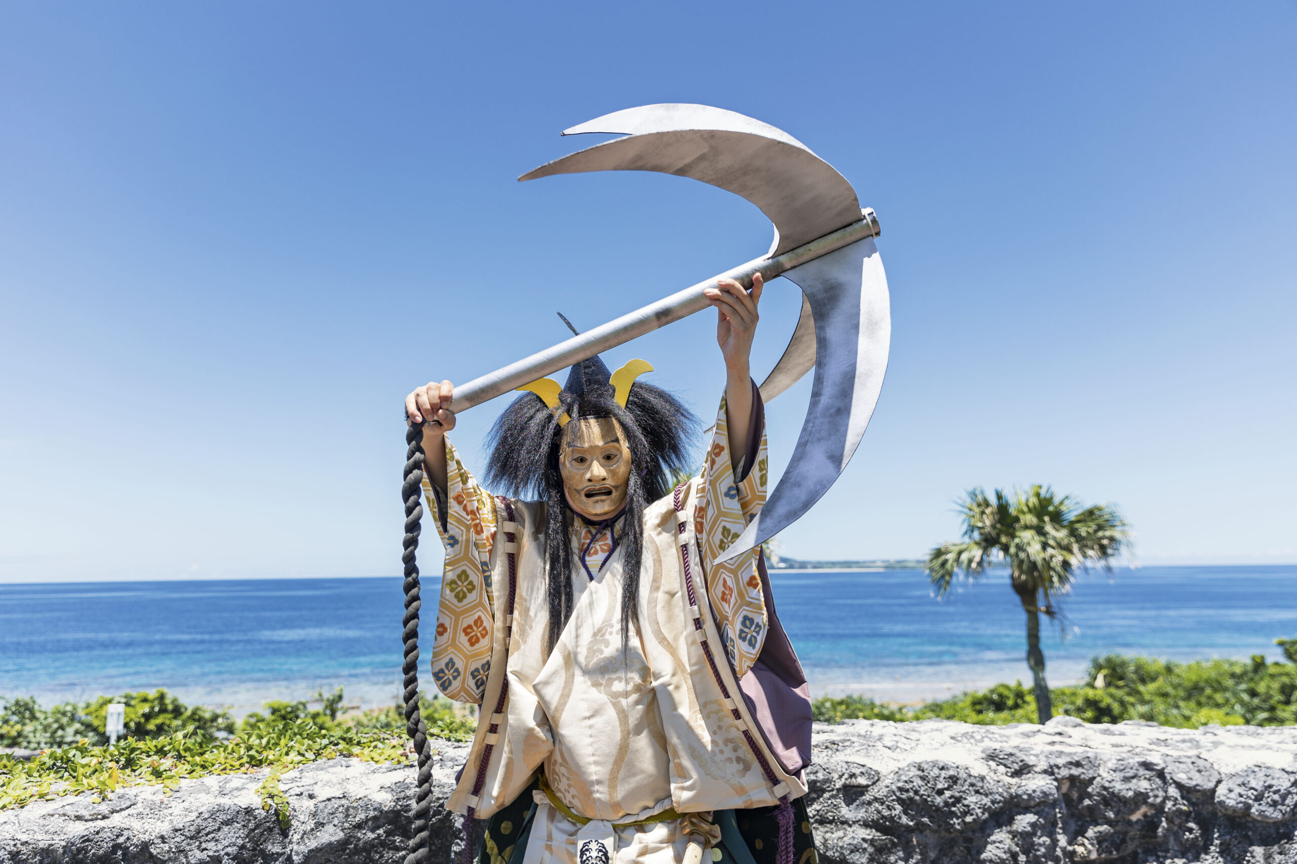 海洋博公園と大宜味村で本格能舞台「楽しむ能『楽』プロジェクト」